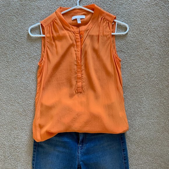 100% Silk tank banana republic size S - Picture 8 of 9